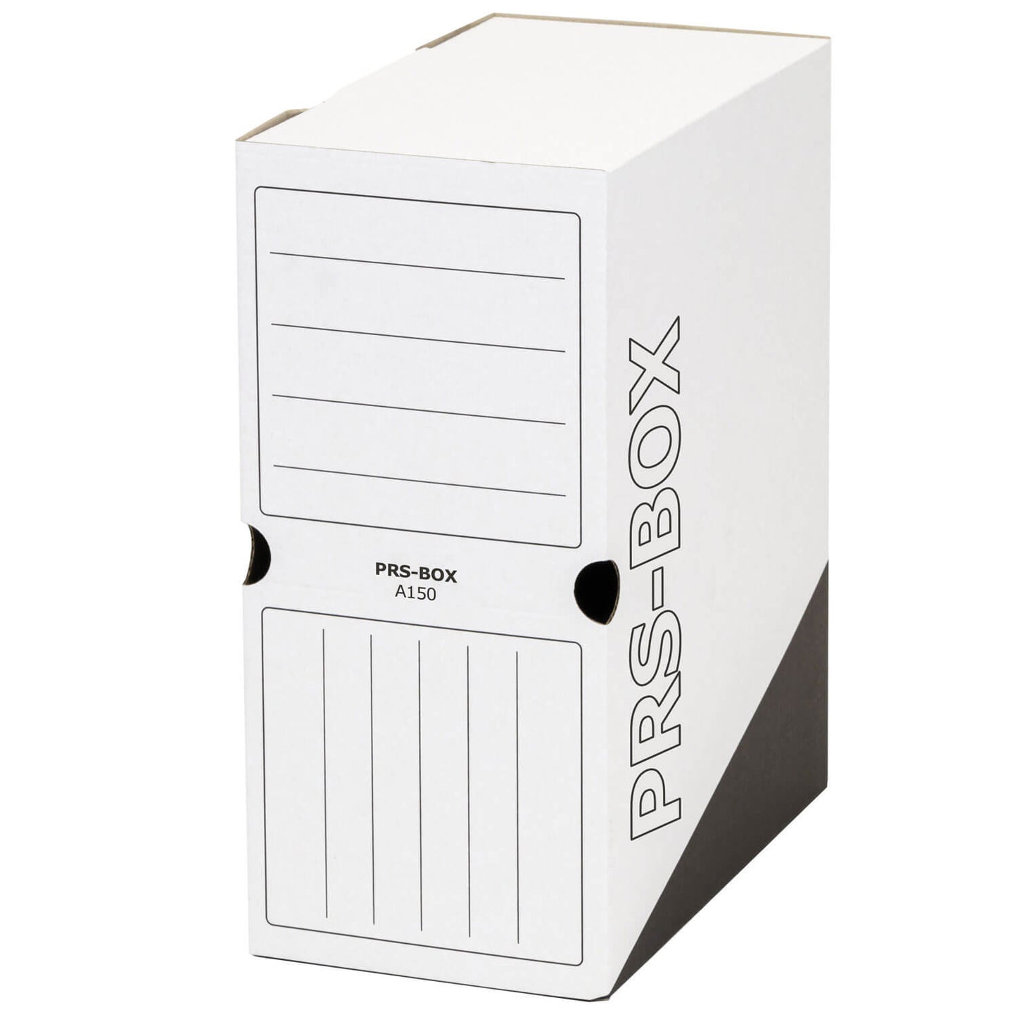 PRS Archivbox A150, Weiß/Schwarz, 150mm, 20 Stück