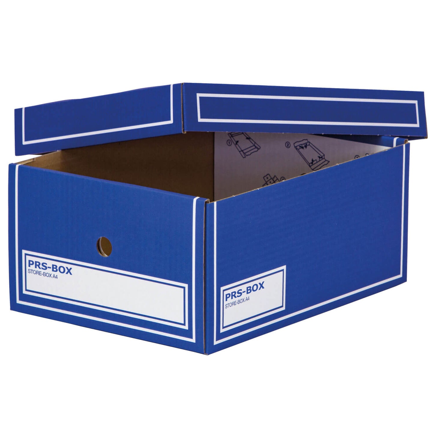 PRS Store-Boxen A4, Blau, 10 Stück