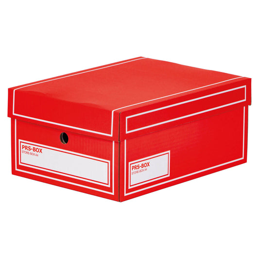 PRS Store-Boxen A4, Rot, 10 Stück