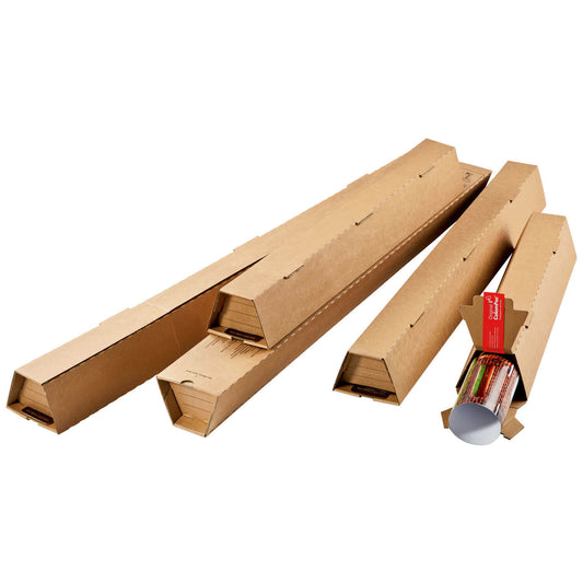 ColomPac Trapez Versand- und Archivbox, braun, diverse Formate, 20 Stück/Packung