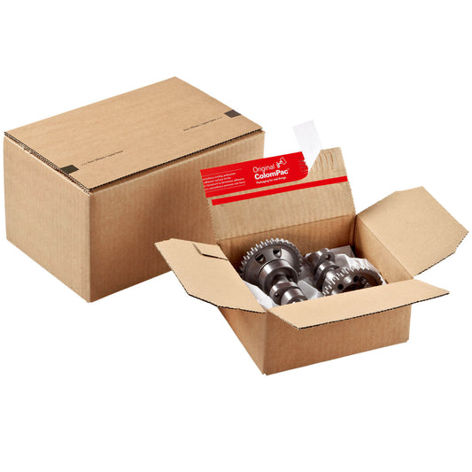 ColomPac Blitzbodenkarton mit Selbstklebeverschluss und Aufreißfaden, braun, diverse Formate, 20 Stück/Packung