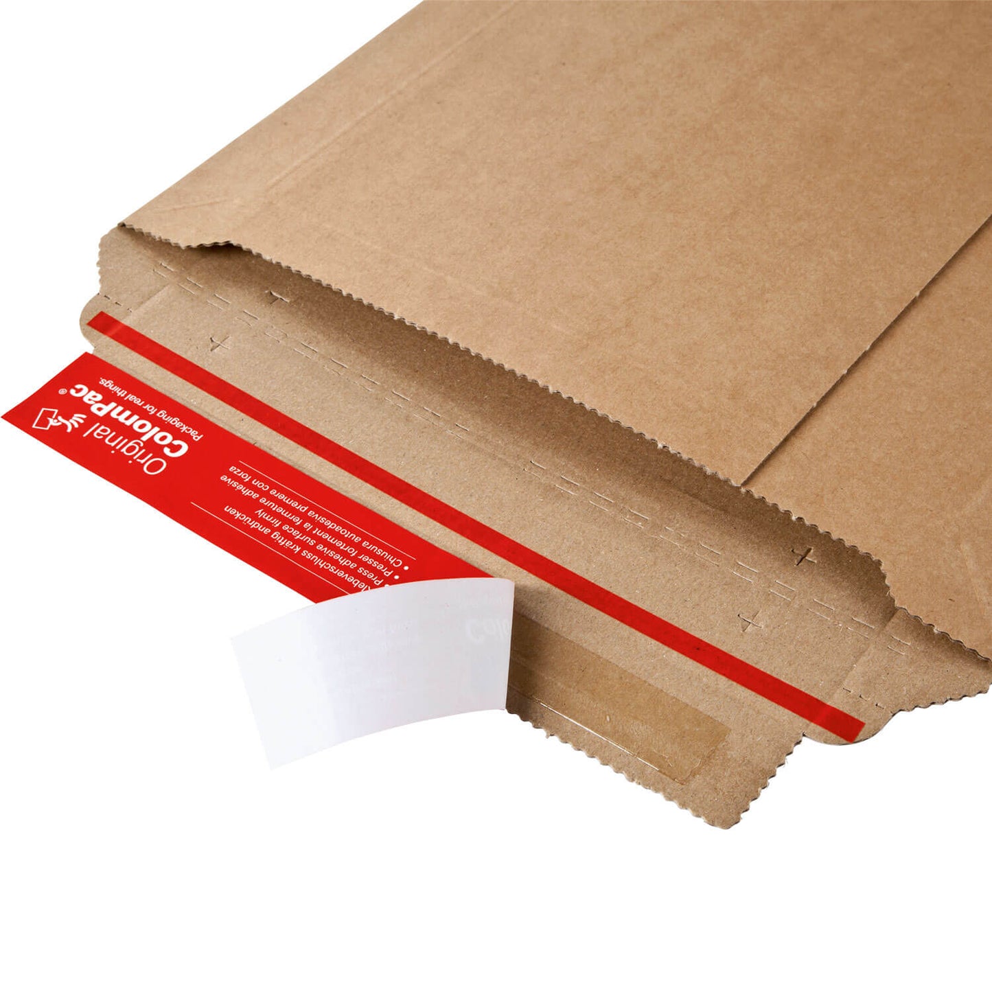ColomPac extrem starke Versandtasche aus Wellpappe, braun, diverse Formate