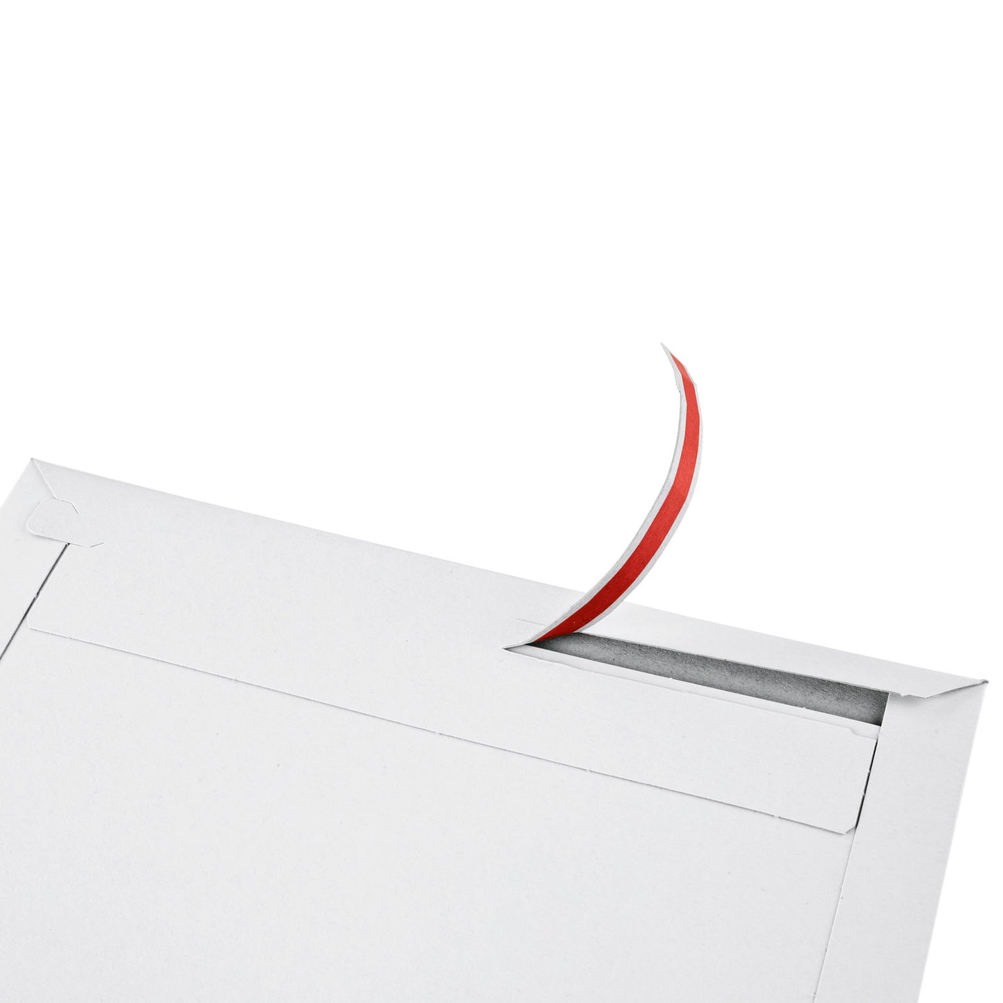 ColomPac Versandtasche aus Vollpappe, weiß, diverse Formate, 100 Stück/Packung