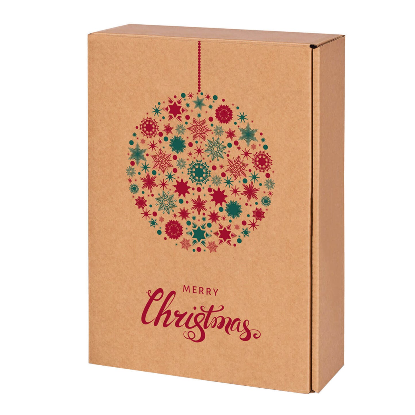 PRS-EP Flaschenklappschachtel für 2 oder 3 Flaschen "Christmas Ball", 25 Stk./Pkg. (Kopie)