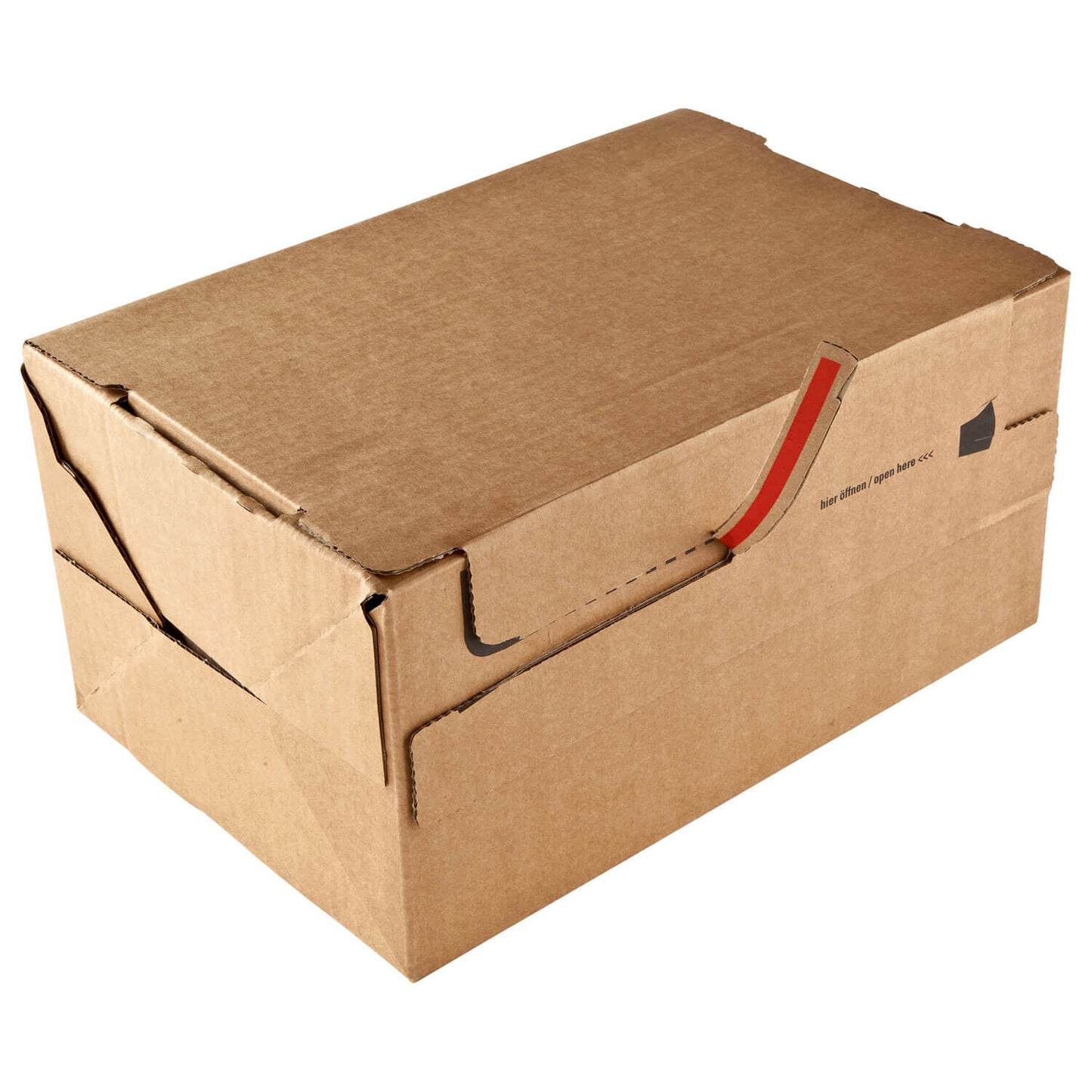 ColomPac Return Box mit Rücksendeverschluss, braun, diverse Formate, 10 Stück/Packung