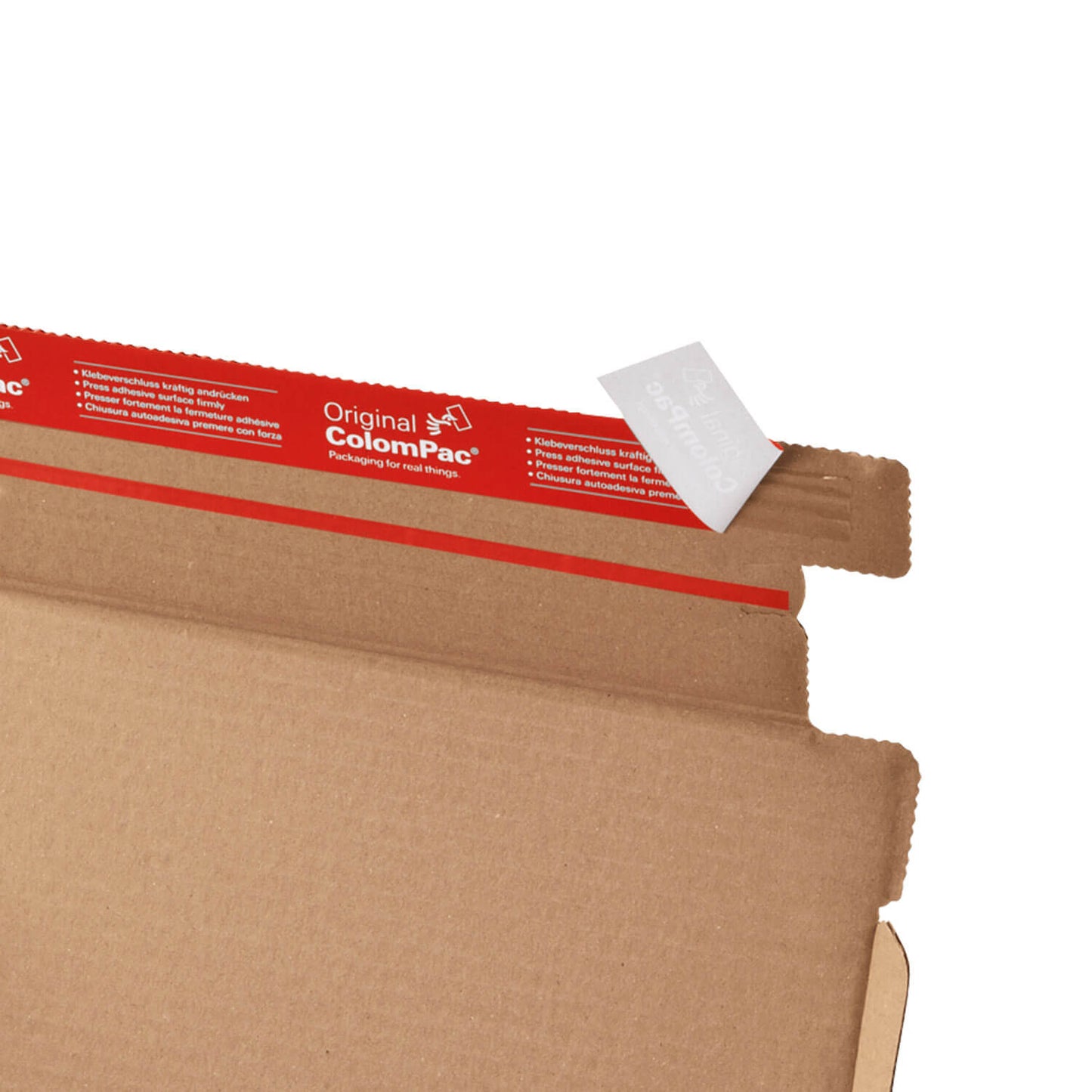 ColomPac Return Box mit Rücksendeverschluss, braun, diverse Formate, 10 Stück/Packung