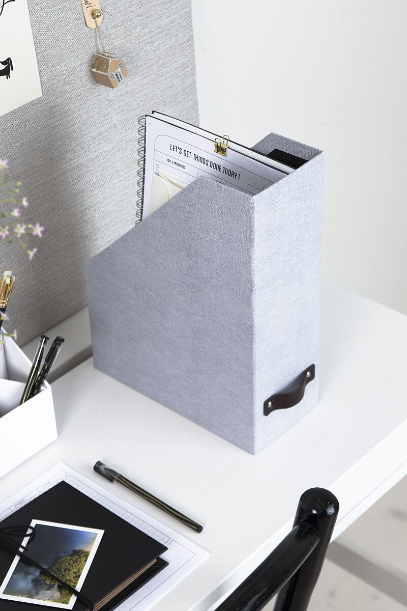 BIGSO Stehsammler ESTELLE, Hellgrau, 1 Stück - Ab Mitte Dezember erhältlich